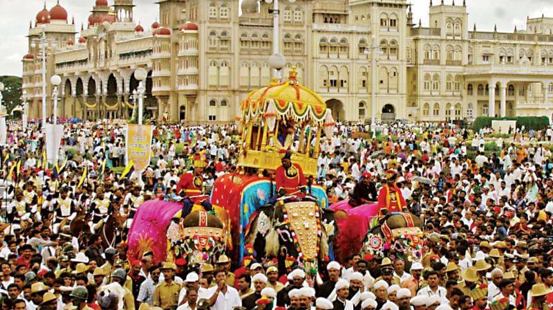Dasara Jumbu Savari (Elephant procession)
