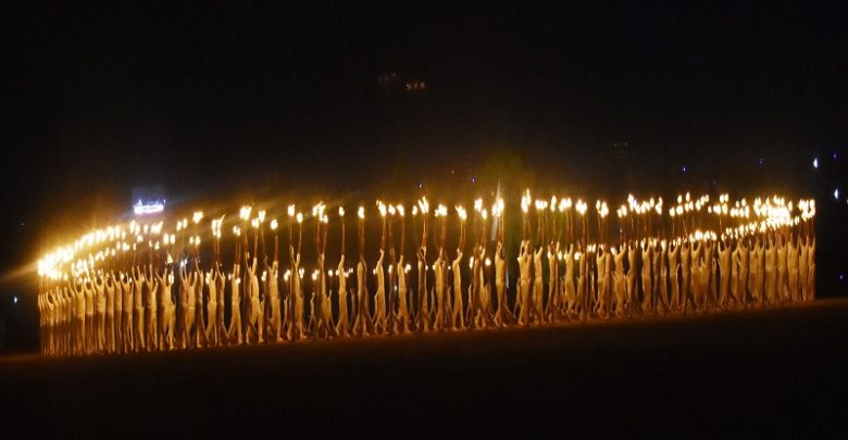 Torchlight Parade in Mysuru