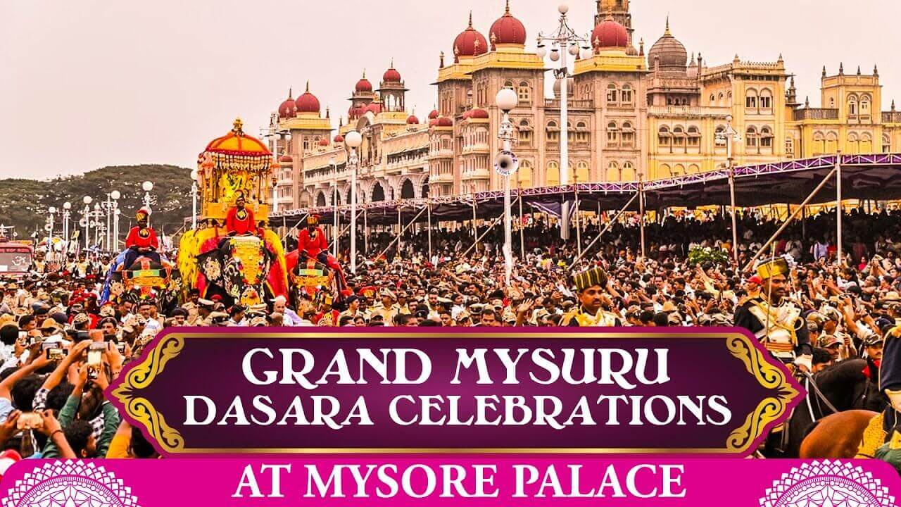 The world famous Mysore Dussehra - Jumbo Savari 2023