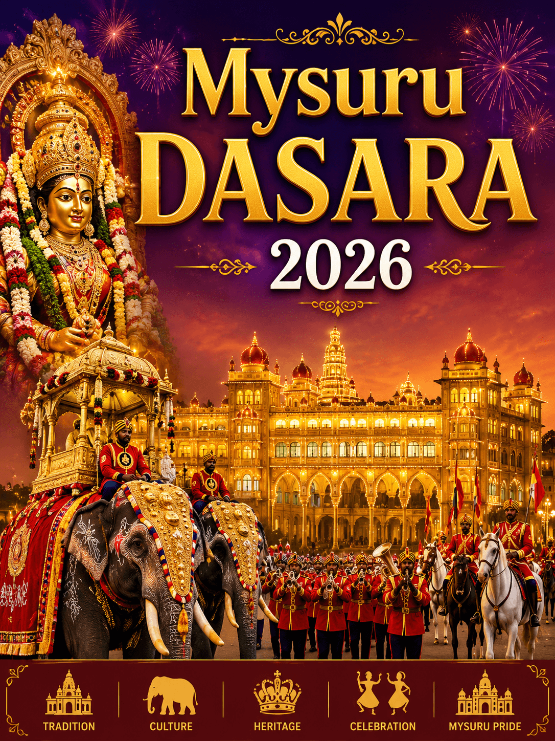 Mysuru Dasara 2026 – Day-by-Day Program Schedule